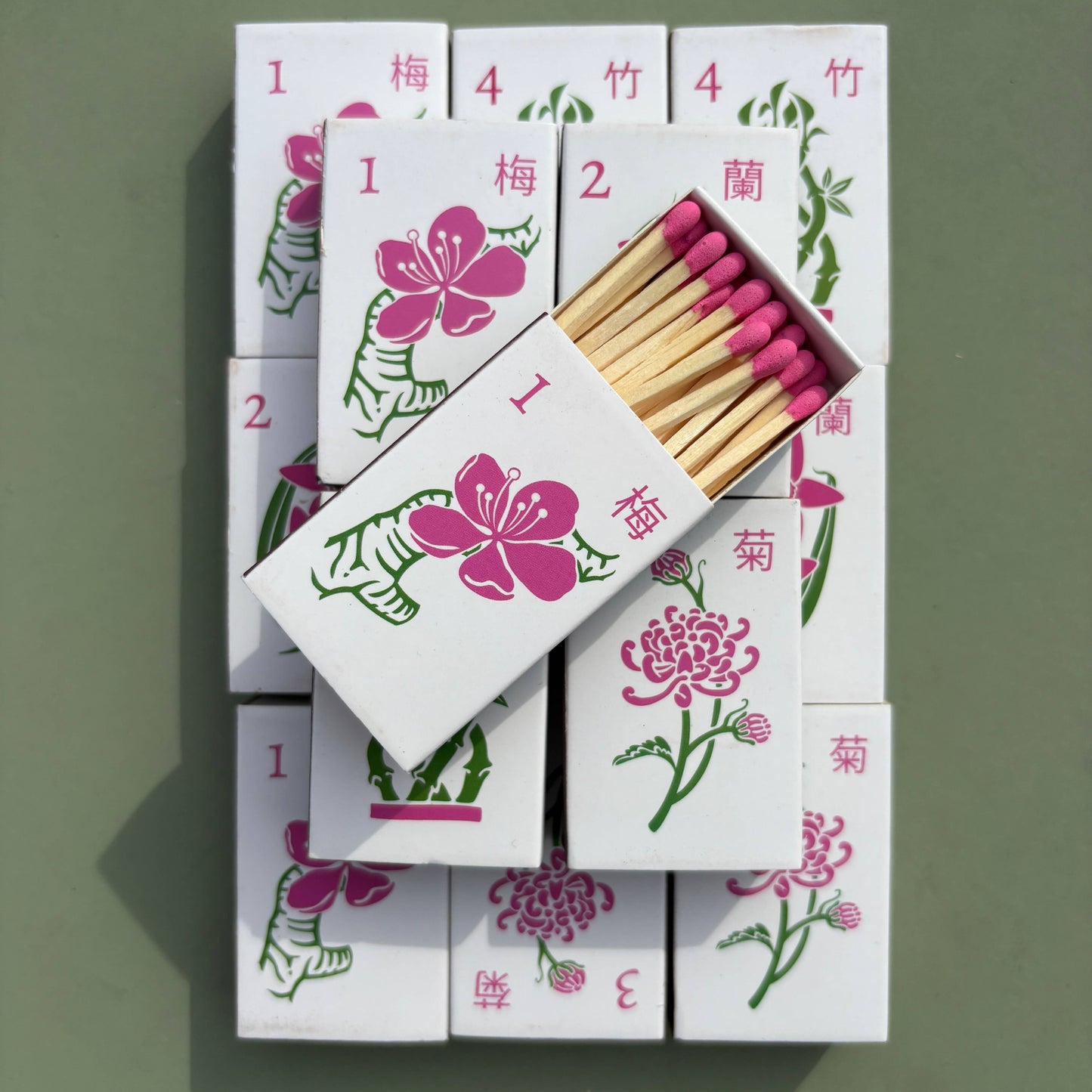 Mahjong Matches - Matchboxes Set of 4 