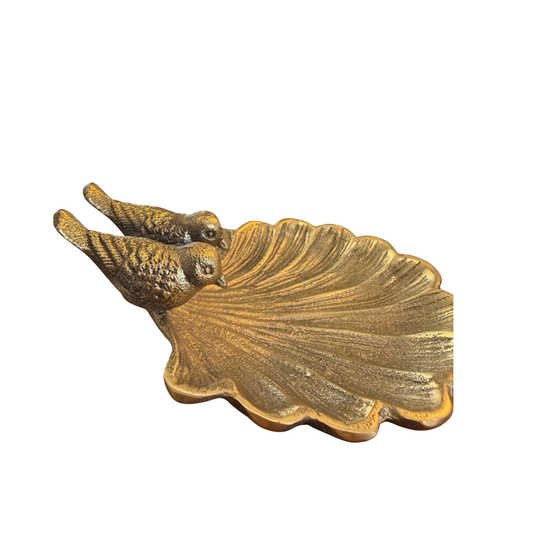 Gold Bird Dish - For Mahjong Dice