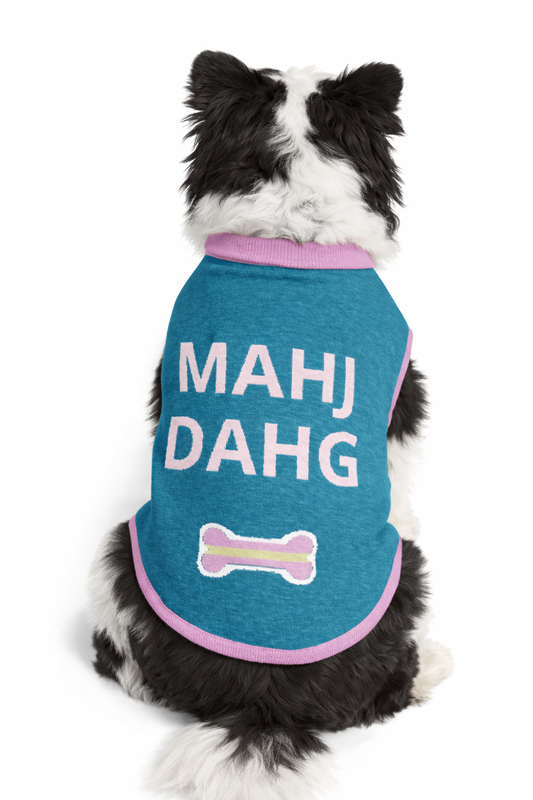 Mahj Dahg Knitted Pet Sweater - Mahjong Pet