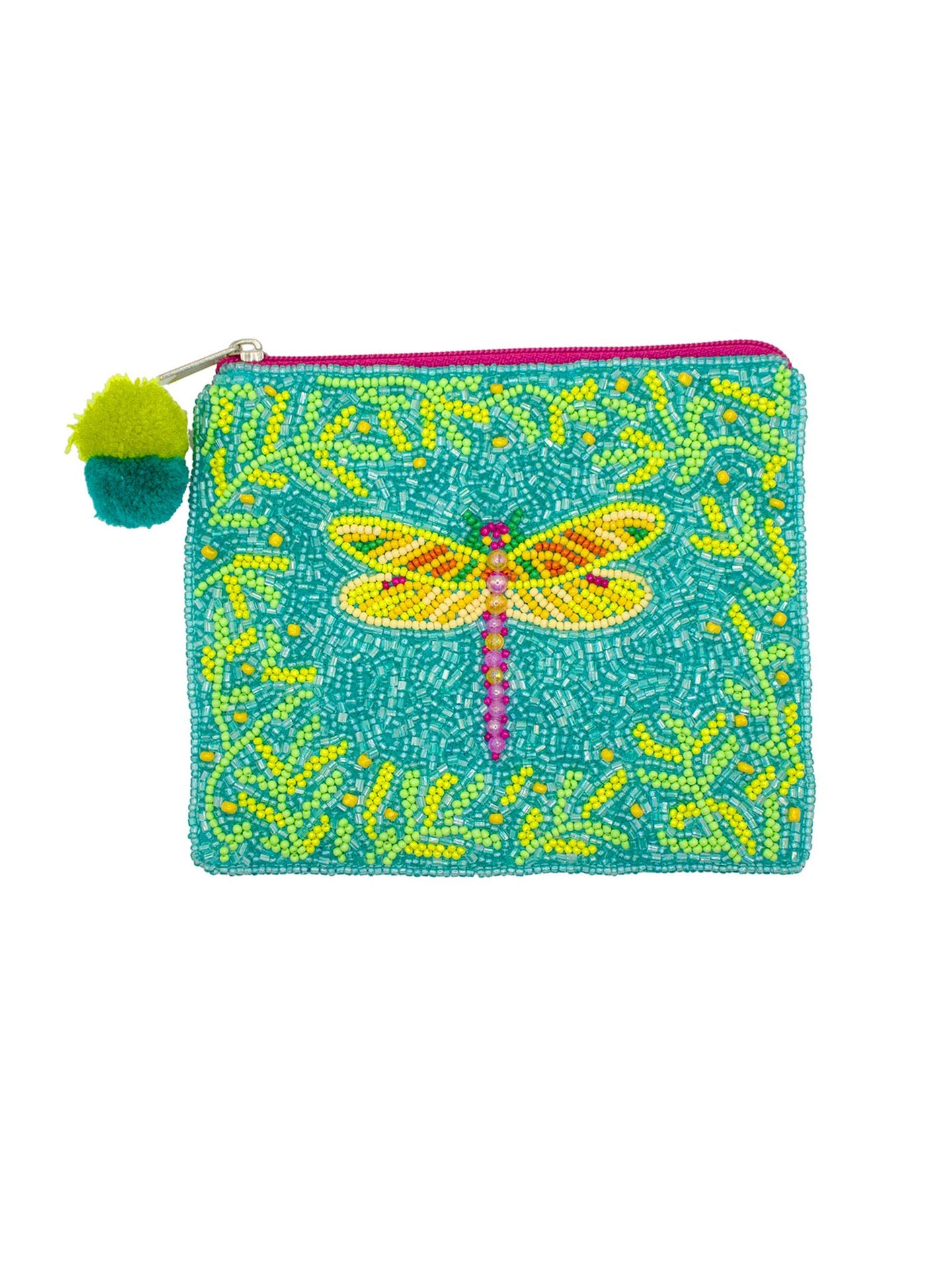 Ole - DRAGONFLY Beaded Mahjong Coin Purse